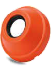 69965 - Rexnord (Marbett) nyitott zárókupak peremcspágyakhoz, átm. 30 mm, narancssárga, cikksz.: 10285525