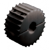Rexnord KUS821-23T_40MM_1KW_PA fogaskerék, Z=23, R=40, forg. PA, osztott, reteszhoronnyal (kód: 753.64.74, cikkszám: 10332206)