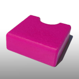 PE300UV-S rózsaszín 15 x 1500 x 3000 mm - PE-HD (nagy sűrűségű polietilén), UV-álló, strukturált felületű műanyag tábla