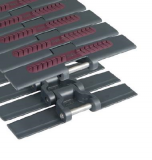 Rexnord XLA_HDFM SG-10IN műanyag kanyarodó szállítólánc, Magnetflex, gumírozott, szélessége: 254mm (kód: 780.21.90, cikkszám: 10356786)