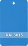 PE300UV-S kék RAL5015 15 x 1500 x 3000 mm - PE-HD (nagy sűrűségű polietilén), UV-álló, strukturált felületű műanyag tábla