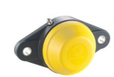 UCFLXX206-30M-CEC - System Plast peremcsapágy, ovális (2-furatos), Ø30mm tengelyhez, krómacél golyóscsapággyal, zárt kupakkal (kód: 50206W)