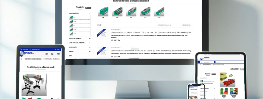 Webáruházunk megújult Webáruházunk megújult