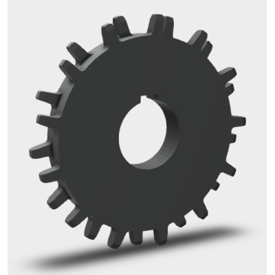 Rexnord KU1255-13T_40MM_1KW_PA kerék