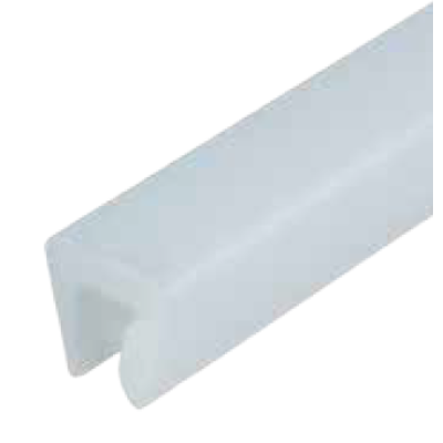 Rexnord CHN GUIDE 814 C-PROF 12.7X3.3MM WH láncvezető alkatrész Rexnord CHN GUIDE 814 C-PROF 12.7X3.3MM WH láncvezető alkatrész