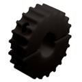 Rexnord KUS815-19T_30MM_1KW_PA kerék