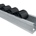 Interroll floway görgősléc, hossza: 2 méter, osztás: 28mm, fekete