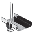 Rexnord DRIP TRAY 226 L230MM A27MM B35MM termékvezető alkatrész