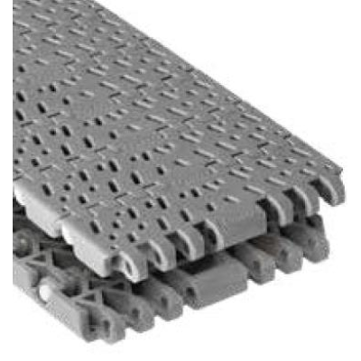 Rexnord XLG1001FG-84.0mm_MTW_PT egyenesen futó modulheveder Rexnord XLG1001FG-84.0mm_MTW_PT egyenesen futó modulheveder