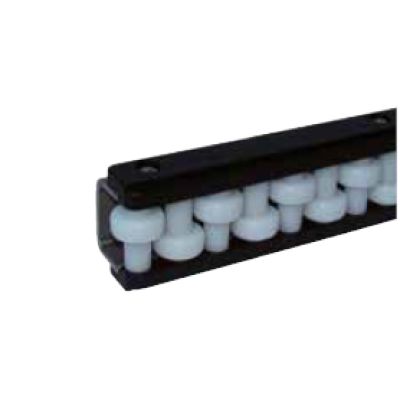 Rexnord R-GUI 128 1-ROLLER ZN L1041MM termékvezető alkatrész Rexnord R-GUI 128 1-ROLLER ZN L1041MM termékvezető alkatrész