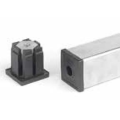 Rexnord EXP PLUG SQR 592 L40X1.5/2MM M10 BRS pályatartó alkatrész
