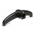 Rexnord SUPP BASE BIPOD 619 D48.3X42.4MM ZN pályatartó alkatrész
