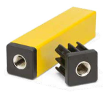 Rexnord TUBE END SQR 224 L40X2MM M20 támasztó alkatrész