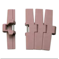 uni 882-TABK1600 RubberTop szállítólánc, barna POM sz: 406 mm