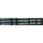6 PH 1991 Contitech EL hosszbordás szíj  (8 PH 1991 helyettesítője)