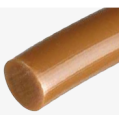 6 mm barna körszíj, sima