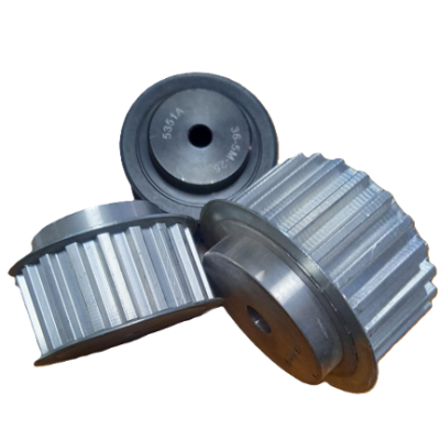 36-5M-25 Fogazott szíjtárcsa, előfúrt