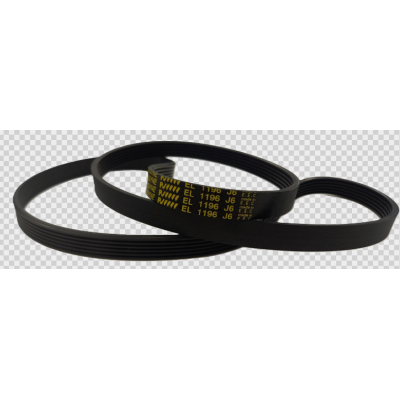 6 PJ 1196  Megadyne EL hosszbordás szíj