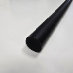 PA6 C + oil fekete D_30 x 1000 mm  -  poliamid 6, olajjal adalékolt műanyag rúd