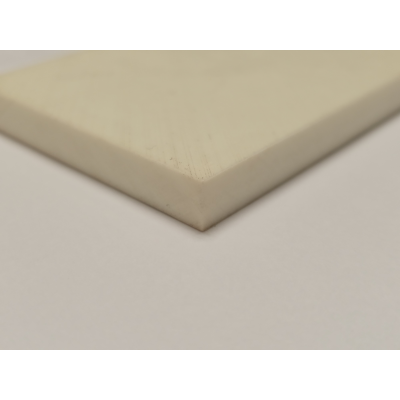 PE1000N-AS fehér  20 x 1000 x 2000 mm  -  PE-UHMW, antisztatikus műanyag tábla