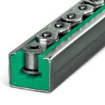 Láncvezető  CKG, láncméret: ASA/JIS 100 1 1/4x3/4´ (2 m-es szálakban), PE-UHMW (ultranagy molekul