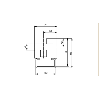 Láncvezető CRO, 6 mm szemesláncokhoz (2 m-es szálakban), PE-UHMW (ultranagy molekulájú polietilén Láncvezető CRO, 6 mm szemesláncokhoz (2 m-es szálakban), PE-UHMW (ultranagy molekulájú polietilén
