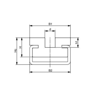 Láncvezető szemeslánchoz, CRU, 13 mm (2 m-es szálakban), PE-UHMW (ultranagy molekulájú polietilén Láncvezető szemeslánchoz, CRU, 13 mm (2 m-es szálakban), PE-UHMW (ultranagy molekulájú polietilén
