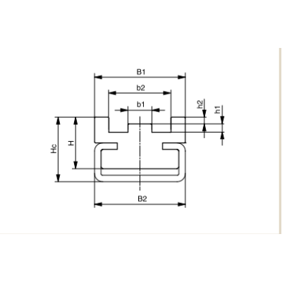 Láncvezető CTS, láncméret: ASA/JIS 160 2x1 1/4´ (2 m-es szálakban), PE-UHMW (ultranagy molekulájú Láncvezető CTS, láncméret: ASA/JIS 160 2x1 1/4´ (2 m-es szálakban), PE-UHMW (ultranagy molekulájú