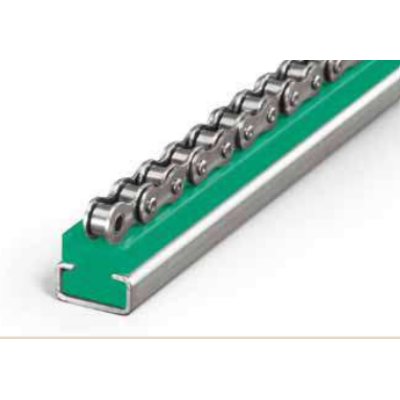 Láncvezető CTU, láncméret: 08B (2 m-es szálakban), PE-UHMW (ultranagy molekulájú polietilén) reg. Láncvezető CTU, láncméret: 08B (2 m-es szálakban), PE-UHMW (ultranagy molekulájú polietilén) reg.