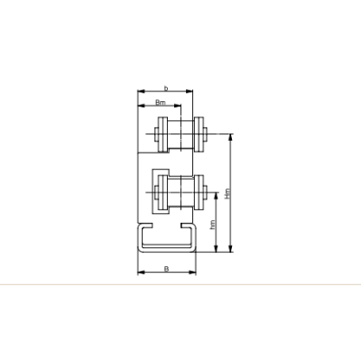 Láncvezető ETA, láncméret: ASA/JIS 35 3/8x3/16´ (2 m-es szálakban), PE-UHMW (ultranagy molekuláj Láncvezető ETA, láncméret: ASA/JIS 35 3/8x3/16´ (2 m-es szálakban), PE-UHMW (ultranagy molekuláj