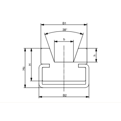Szíjvezető KRC, 40 mm, (2 m-es szálakban) PE-UHMW (ultranagy molekulájú polietilén) orig. fekete Szíjvezető KRC, 40 mm, (2 m-es szálakban) PE-UHMW (ultranagy molekulájú polietilén) orig. fekete