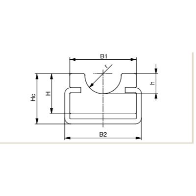 Szíjvezető RRC, 6,3 mm (2 m-es szálakban), PE-UHMW (ultranagy molekulájú polietilén) reg. fekete Szíjvezető RRC, 6,3 mm (2 m-es szálakban), PE-UHMW (ultranagy molekulájú polietilén) reg. fekete