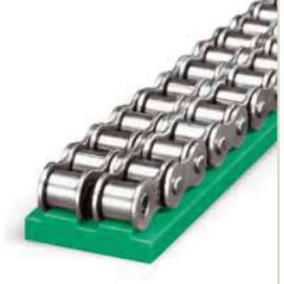 Láncvezető T-Duplex, láncméret: ASA/JIS 80-2 1x5/8´ (2 m-es szálakban), PE-UHMW (ultranagy moleku Láncvezető T-Duplex, láncméret: ASA/JIS 80-2 1x5/8´ (2 m-es szálakban), PE-UHMW (ultranagy moleku