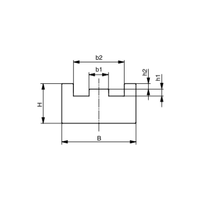 Láncvezető TS, láncméret: ASA/JIS 50 5/8x3/8´ (2 m-es szálakban), PE-UHMW (ultranagy molekulájú p Láncvezető TS, láncméret: ASA/JIS 50 5/8x3/8´ (2 m-es szálakban), PE-UHMW (ultranagy molekulájú p