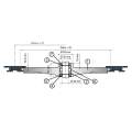 System Plast 878-380R25M-RB kerék